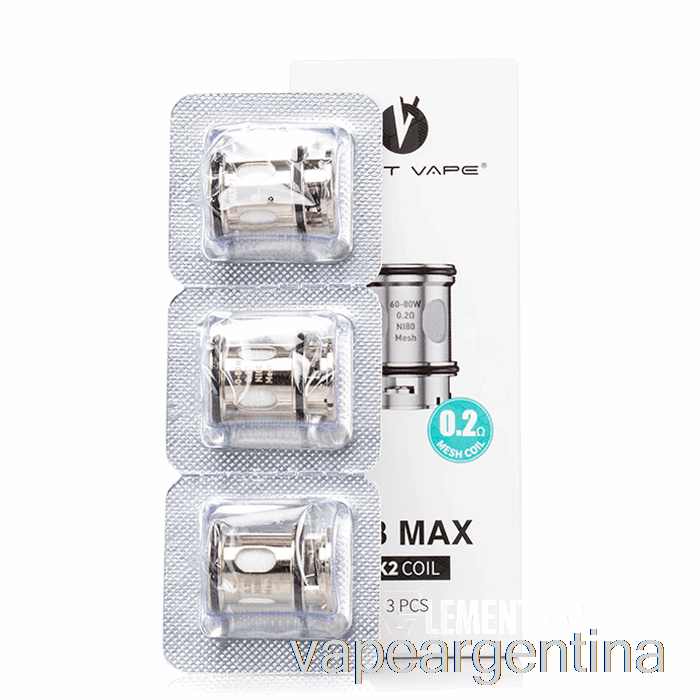 Resistencias De Repuesto Vape Ub Max Perdidas 0.2ohm Ub Max X2 Bobinas Vape Argentina